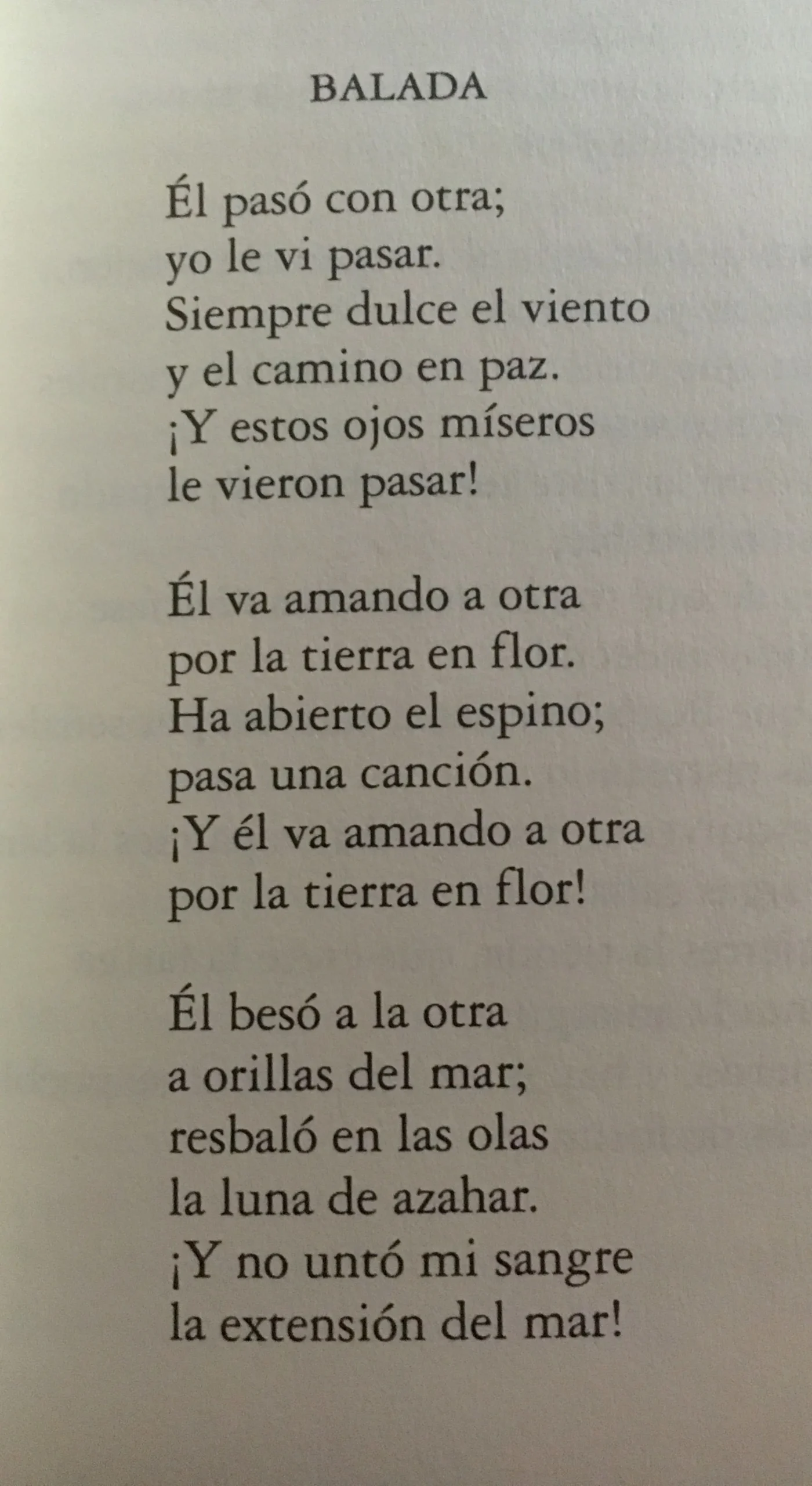 balada de gabriela mistral - Cuándo fue escrito el poema Balada