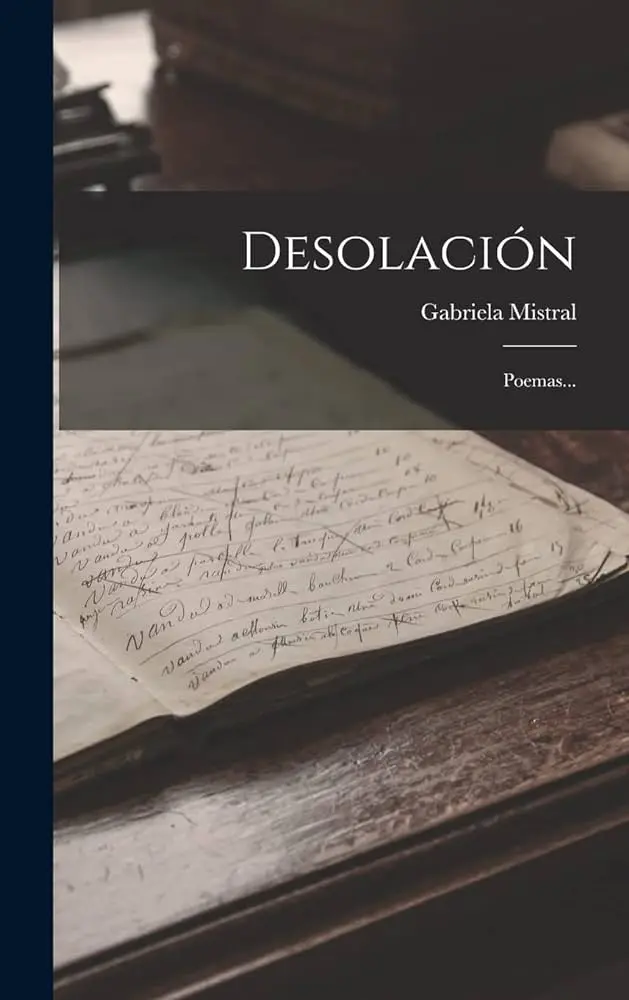libro desolación de gabriela mistral - Cuántas estrofas tiene el poema Desolación