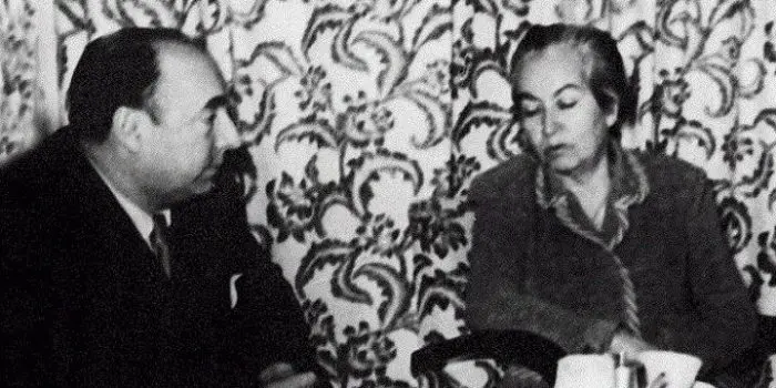 gabriela mistral pablo neruda - Por qué Pablo Neruda se fue de Chile