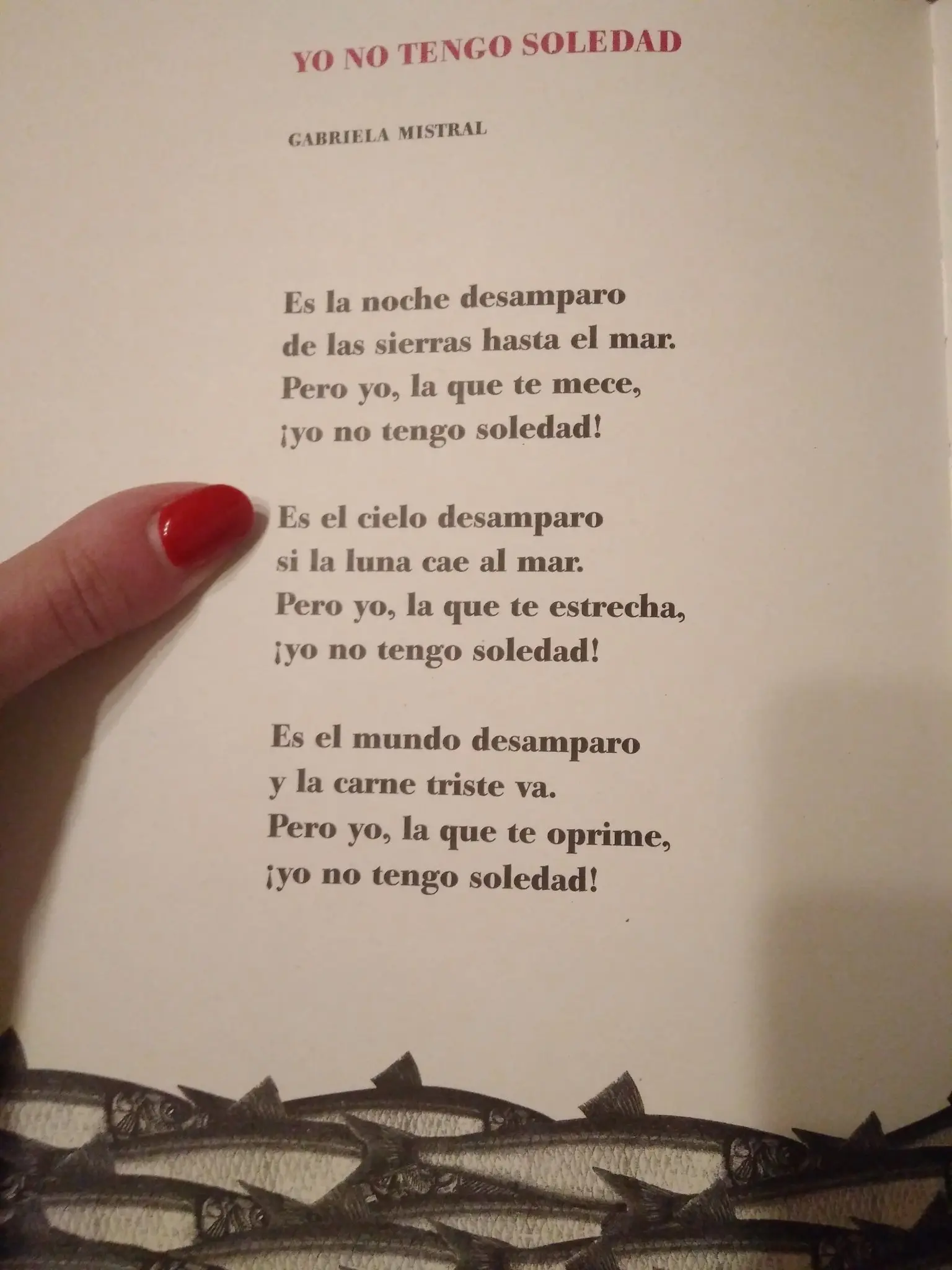 yo no tengo soledad gabriela mistral - Qué significa la poesia para Gabriela Mistral